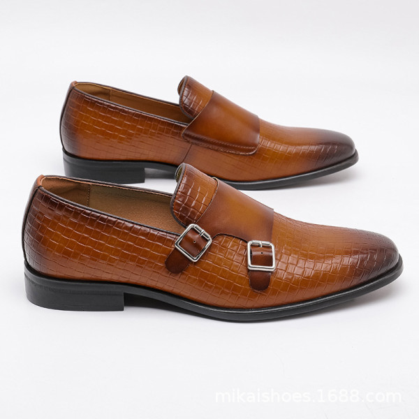 men's genuine leather formal shoes