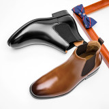 men's genuine leather formal shoes