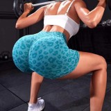 Peach hip European and American hip-lifting slim fit outer wear breathable fitness yoga shorts