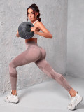 Peach hip European and American hip-lifting slim fit outer wear breathable fitness yoga shorts