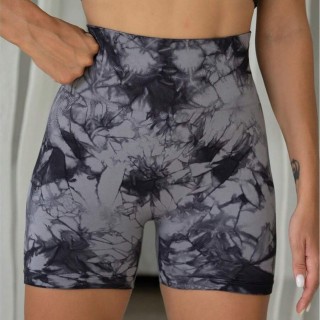 Peach hip European and American hip-lifting slim fit outer wear breathable fitness yoga shorts