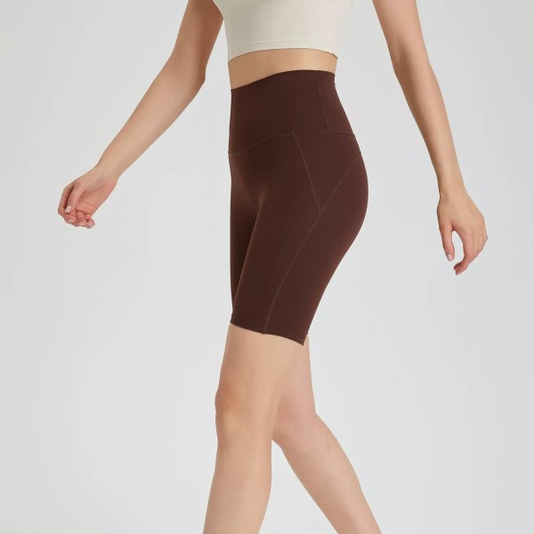 Peach hip European and American hip-lifting slim fit outer wear breathable fitness yoga shorts