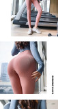 Peach hip European and American hip-lifting slim fit outer wear breathable fitness yoga shorts