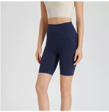 Peach hip European and American hip-lifting slim fit outer wear breathable fitness yoga shorts