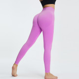 Peach hip European and American hip-lifting slim fit outer wear breathable fitness yoga shorts