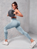 Peach hip European and American hip-lifting slim fit outer wear breathable fitness yoga shorts