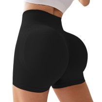 Peach hip European and American hip-lifting slim fit outer wear breathable fitness yoga shorts