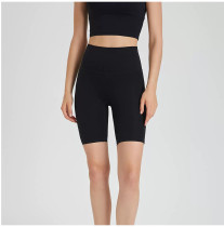 Peach hip European and American hip-lifting slim fit outer wear breathable fitness yoga shorts