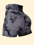 Peach hip European and American hip-lifting slim fit outer wear breathable fitness yoga shorts