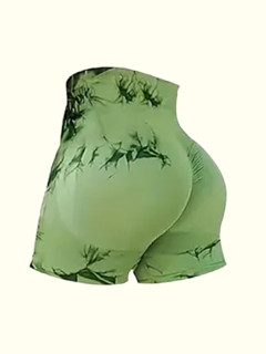 Peach hip European and American hip-lifting slim fit outer wear breathable fitness yoga shorts