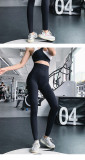 Peach hip European and American hip-lifting slim fit outer wear breathable fitness yoga shorts