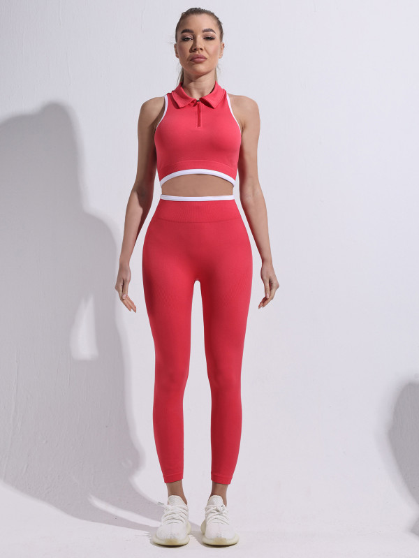 Peach hip European and American hip-lifting slim fit outer wear breathable fitness yoga shorts