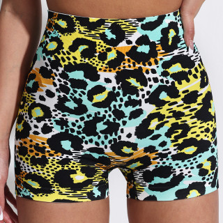 Peach hip European and American hip-lifting slim fit outer wear breathable fitness yoga shorts