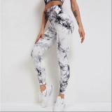 Peach hip European and American hip-lifting slim fit outer wear breathable fitness yoga shorts