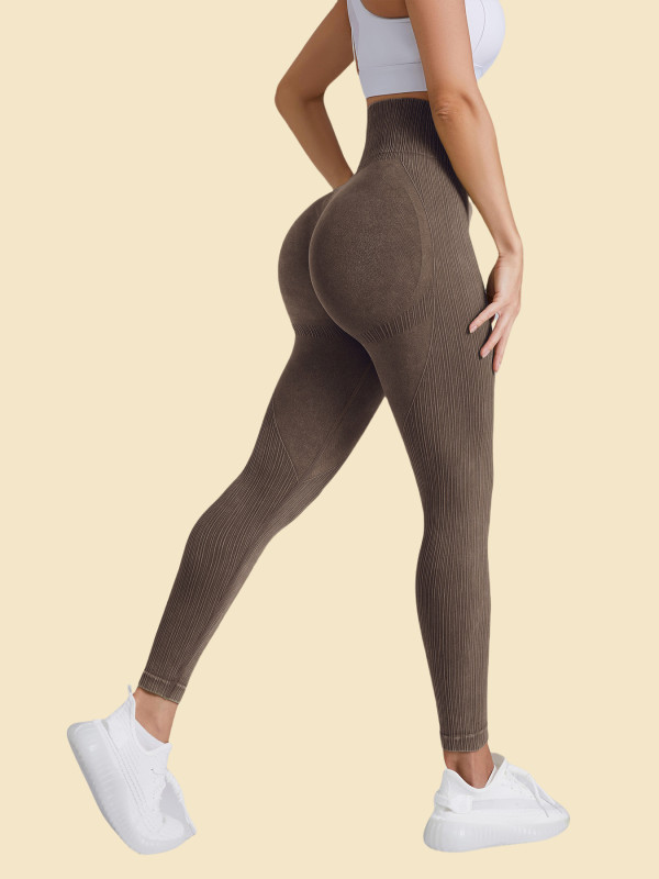 Peach hip European and American hip-lifting slim fit outer wear breathable fitness yoga shorts