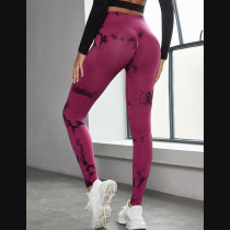 Peach hip European and American hip-lifting slim fit outer wear breathable fitness yoga shorts