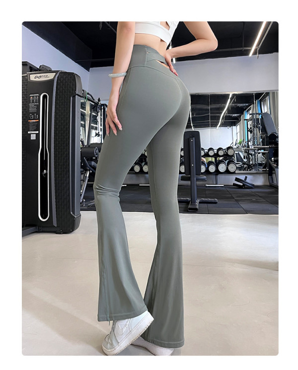 Peach hip European and American hip-lifting slim fit outer wear breathable fitness yoga shorts