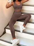 Peach hip European and American hip-lifting slim fit outer wear breathable fitness yoga shorts