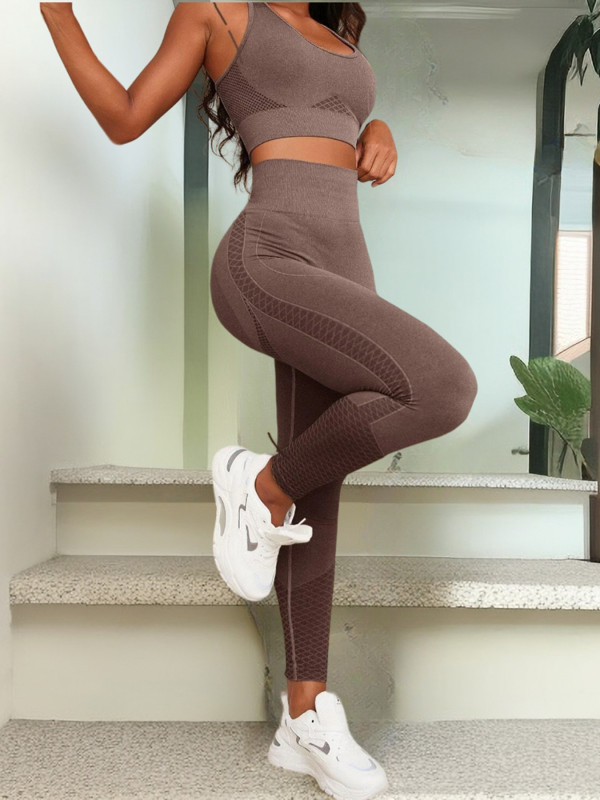 Peach hip European and American hip-lifting slim fit outer wear breathable fitness yoga pnats