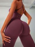 Peach hip European and American hip-lifting slim fit outer wear breathable fitness yoga pnats
