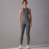 DianDONG Pure color nude feeling skin-friendly sports yoga clothes slim fit stretch T-shirt fitness shorts suit for women
