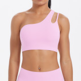 DianDONG Pure color nude feeling skin-friendly sports yoga clothes slim fit stretch T-shirt fitness shorts suit for women