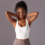 DianDONG Pure color nude feeling skin-friendly sports yoga clothes slim fit stretch T-shirt fitness shorts suit for women