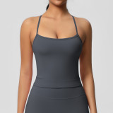 DianDONG Pure color nude feeling skin-friendly sports yoga clothes slim fit stretch T-shirt fitness shorts suit for women