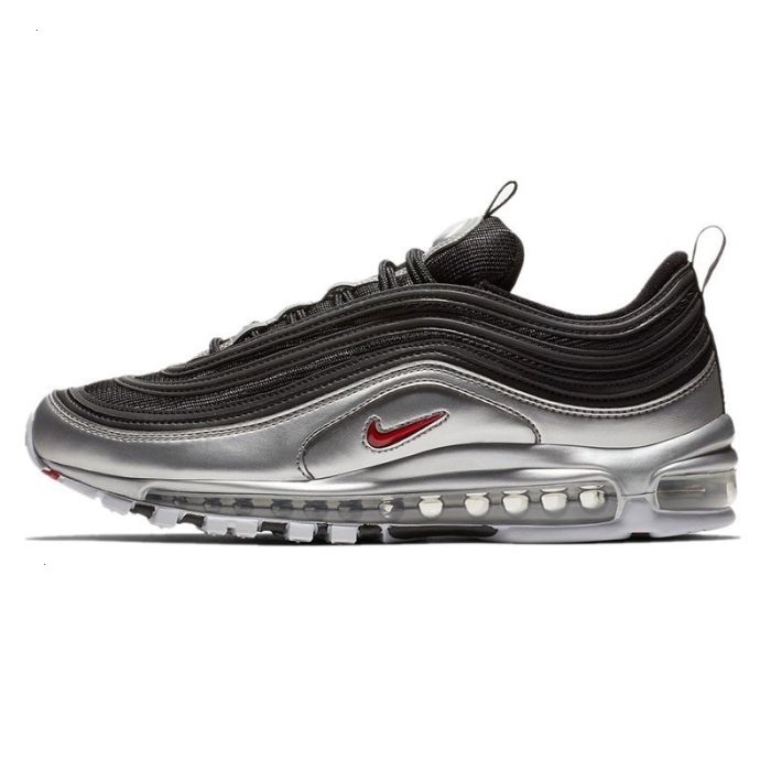 Original Authentic Nike Air Max 97 OG QS Silver Bullet Men's Sneakers Breatheable Running Shoes 885691-001
