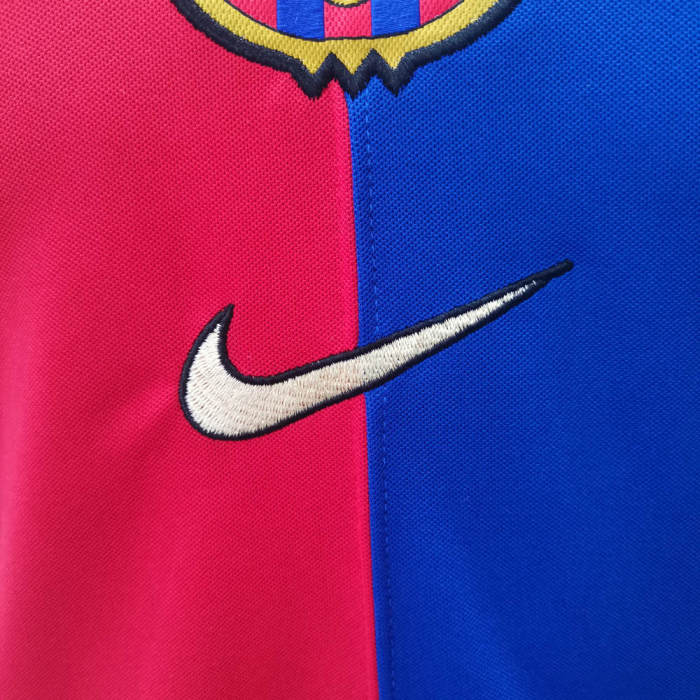Barcelona 1999/2000 Centenary Home Retro Jerseys