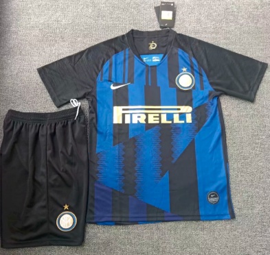 Inter Milan 20th Anniversary Edition Soccer Jersey and Short Kit