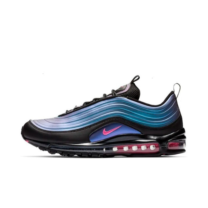 Original Authentic Nike Air Max 97 OG QS Silver Bullet Men's Sneakers Breatheable Running Shoes 885691-001