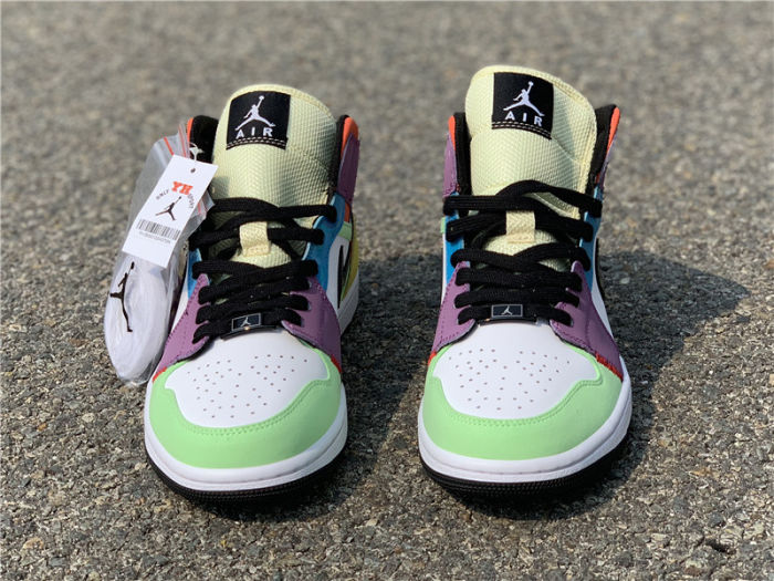 Air Jordan 1 Mid “Multicolor” by shootjerseys