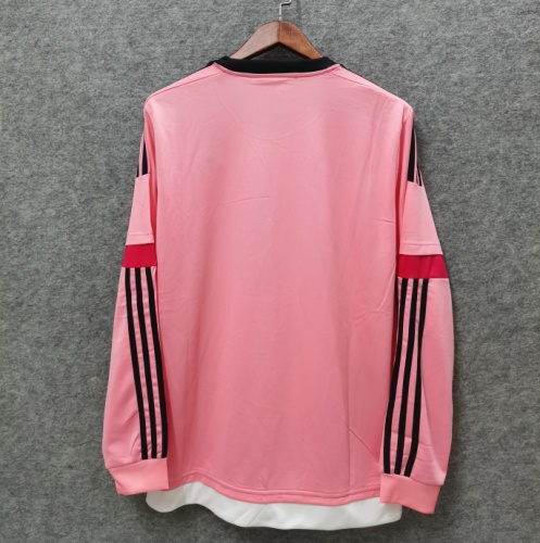 Juventus 2015/2016 second away classic L/S soccer jerseys