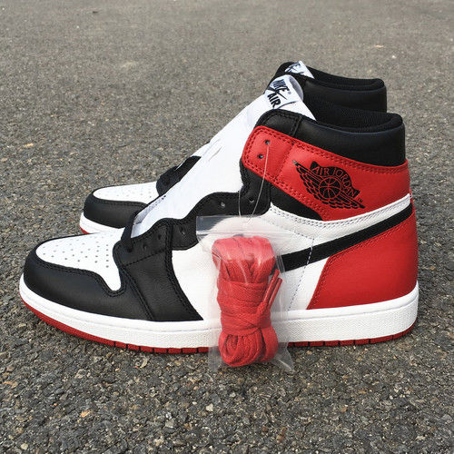 Air Jordan 1 High Black Toe AJ1 by shootjerseys