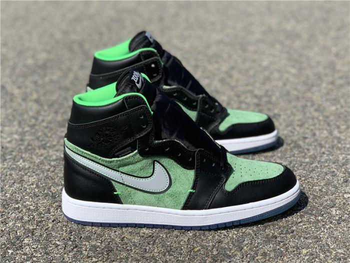 Air Jordan 1 High Zoom “Rage Green” by shootjerseys