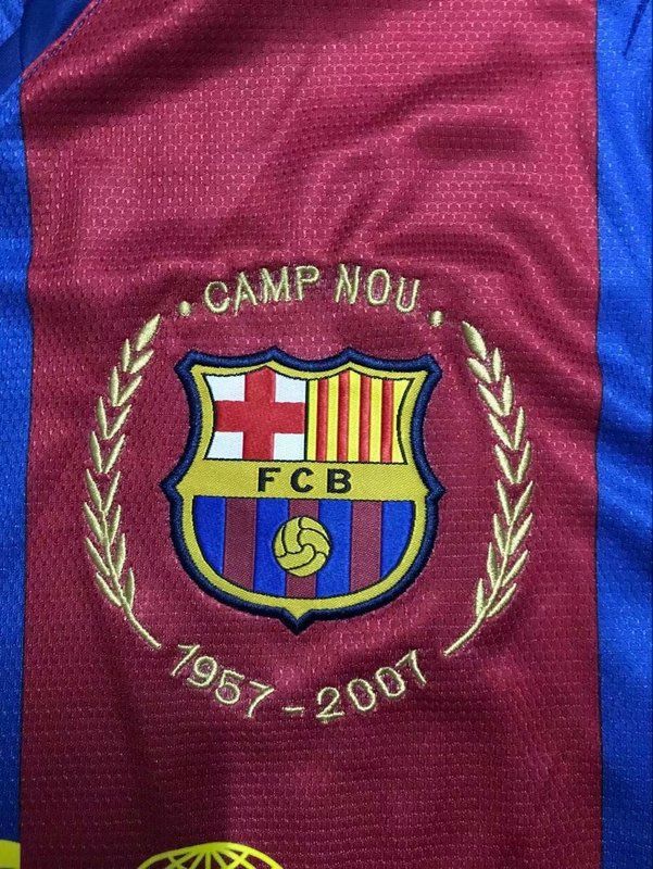 Barcelona 2007 Classic Retro soccer jerseys