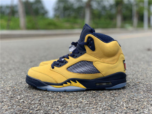 Air Jordan 5 SP “Michigan” by shootjerseys