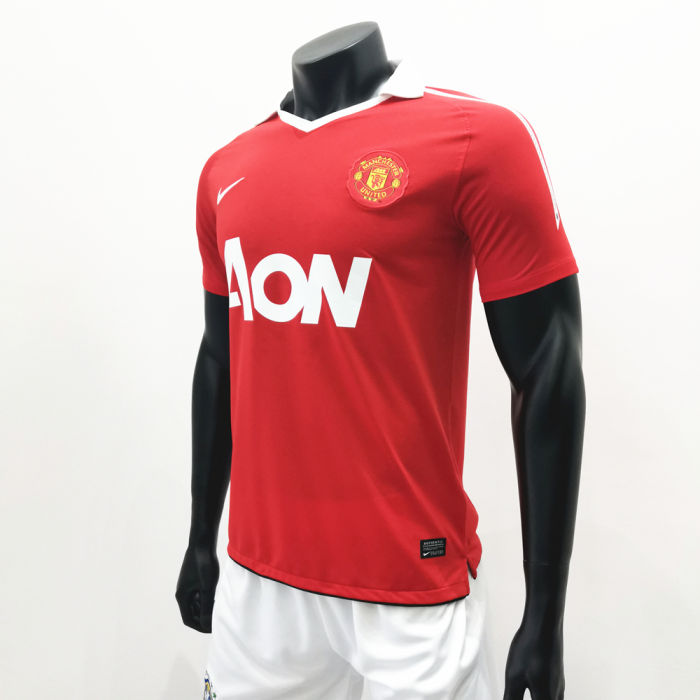 Manchester United 2010/2011 Home Retro Soccer Jerseys