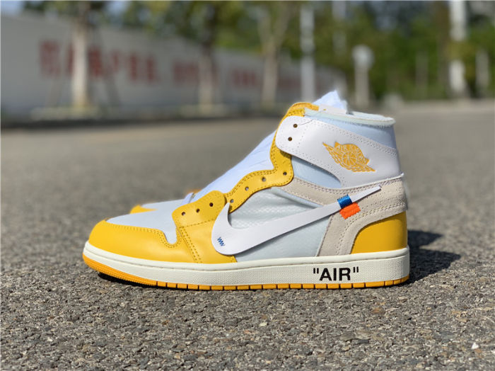 OFF-WHITE x Air Jordan 1 by shootjerseys