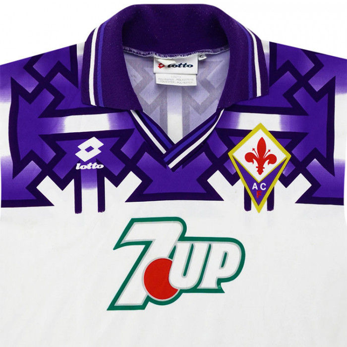 Fiorentina 1992/1993 Away Retro Soccer Jerseys