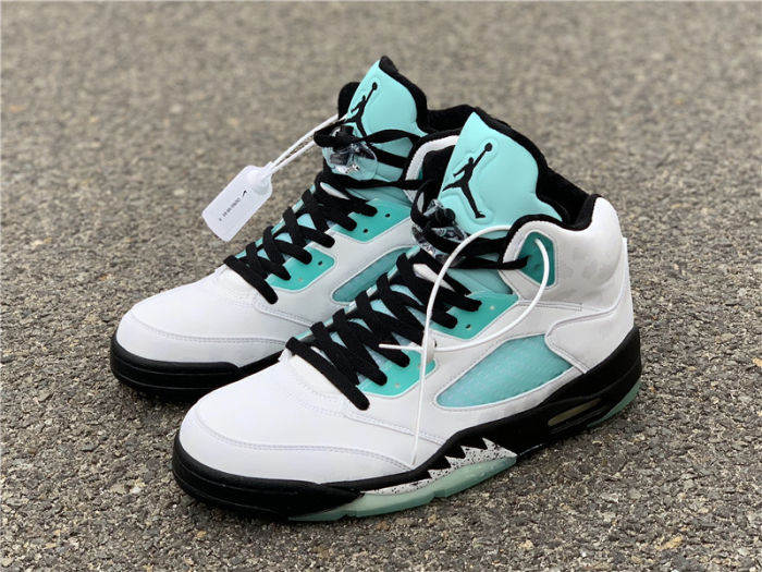 Air Jordan 5 “Island Green” by shootjerseys