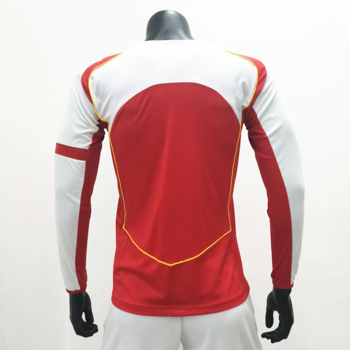 Arsenal 2004/2005 Home LS Retro Soccer Jerseys