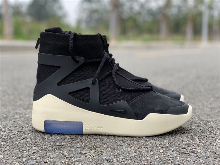 Nike Air Fear of God 1 Black by shootjerseys