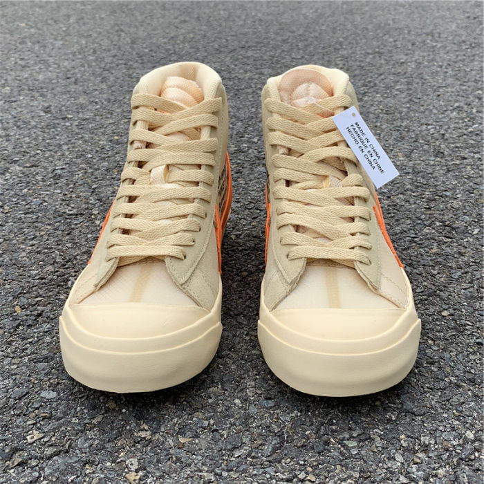 Nike Blazer Mid Off-White  All Hallows Eve  THE TEN by shootjerseys