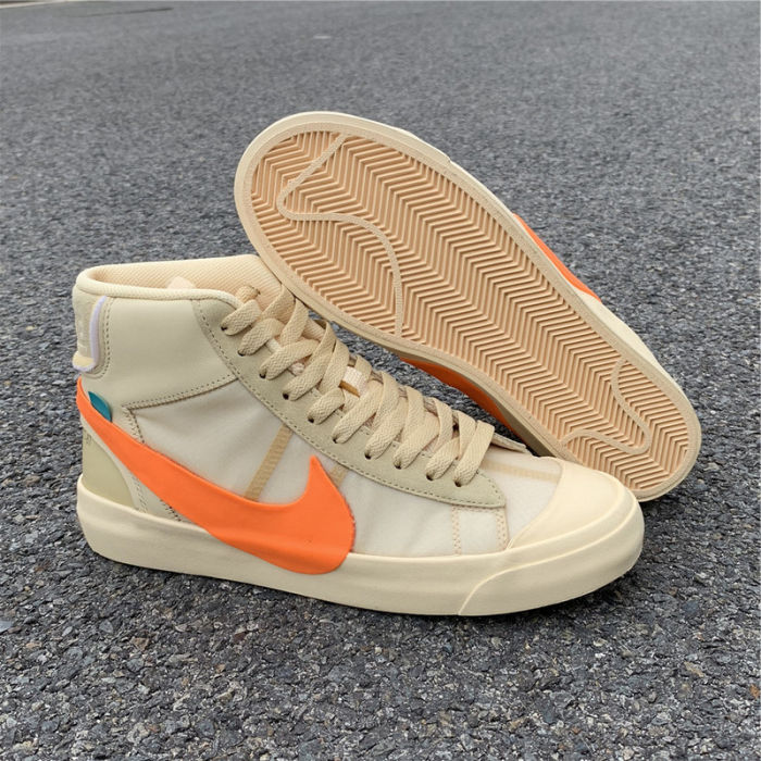 Nike Blazer Mid Off-White  All Hallows Eve  THE TEN by shootjerseys