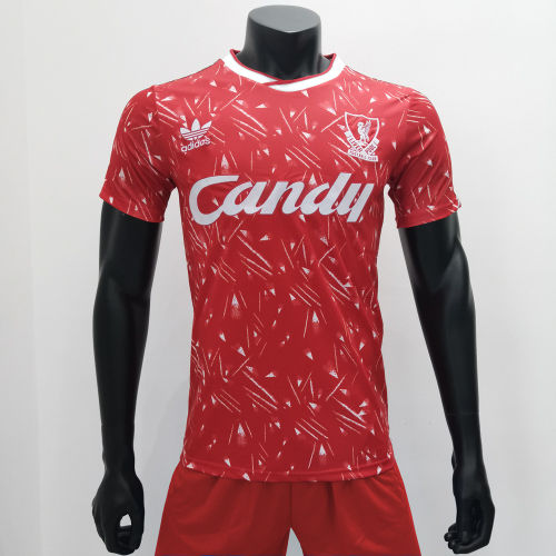 Liverpool 1989/1991 Home Retro Soccer Jerseys