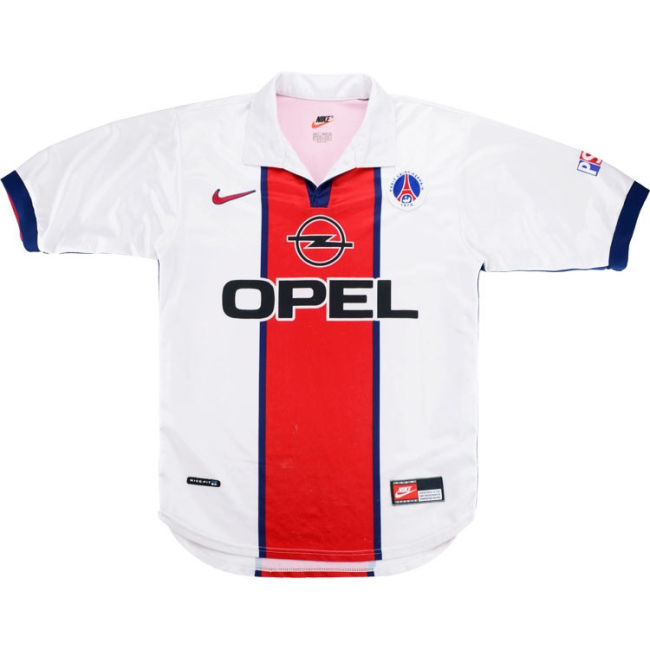 PSG 1998-99 Away Retro Soccer Jersey
