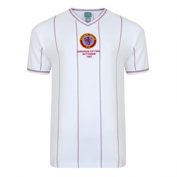 Aston Villa 1982 UCL Away Retro Soccer Jersey