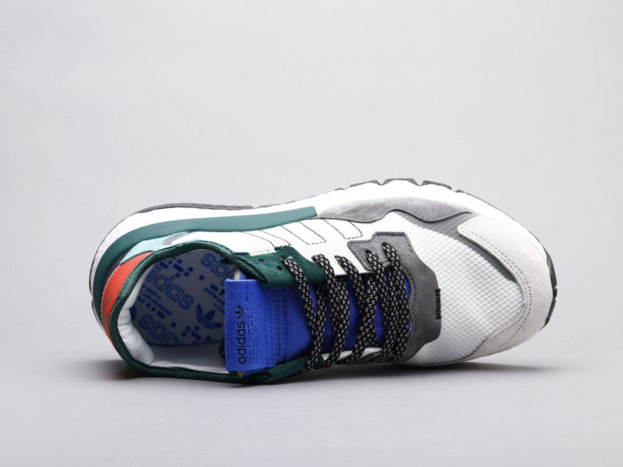 adidas Nite Jogger white and grey by aclotzone